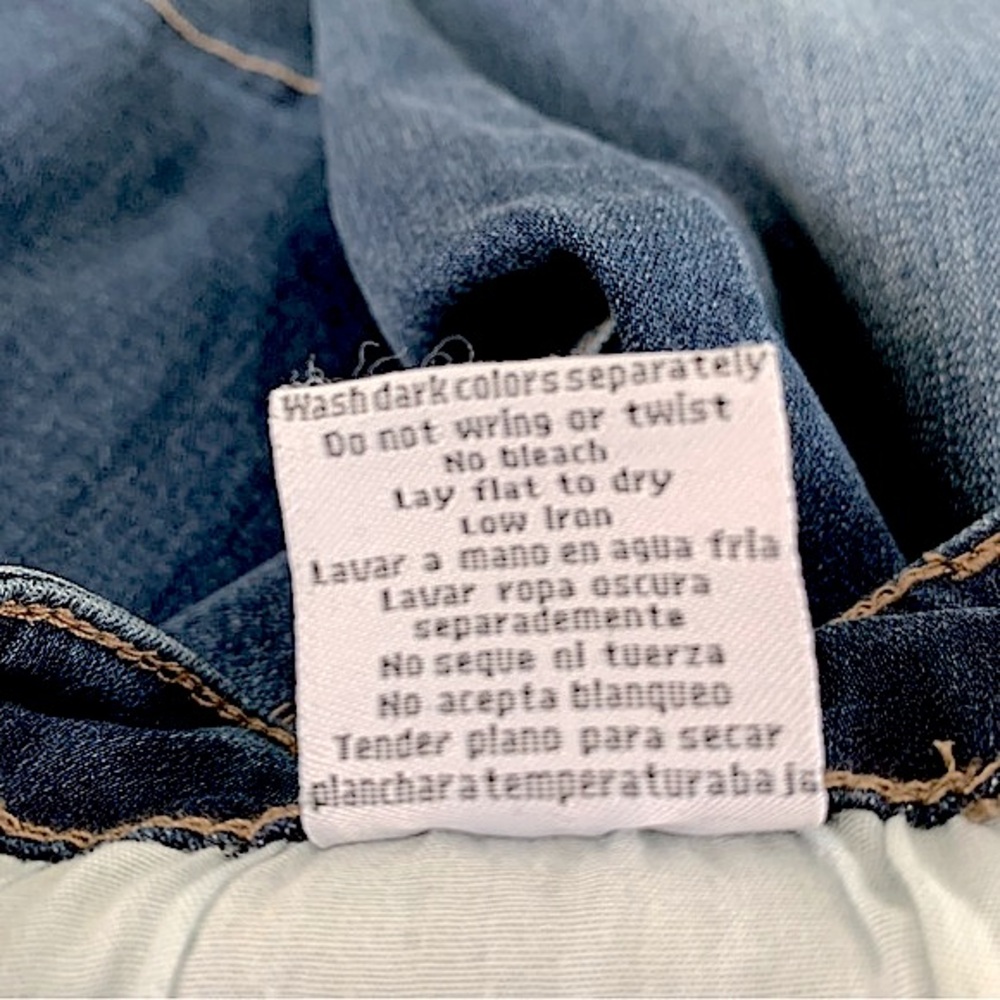 Judy Blue Crop Flare Flounce Hem Jean - Picture 13 of 13